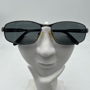 Rodenstock Gunmetal Oval Sunglasses Frames R3 6009